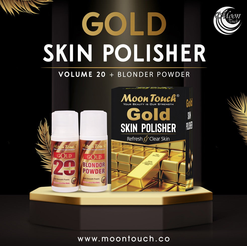 Gold Skin Polish Mini Set – Moon Touch