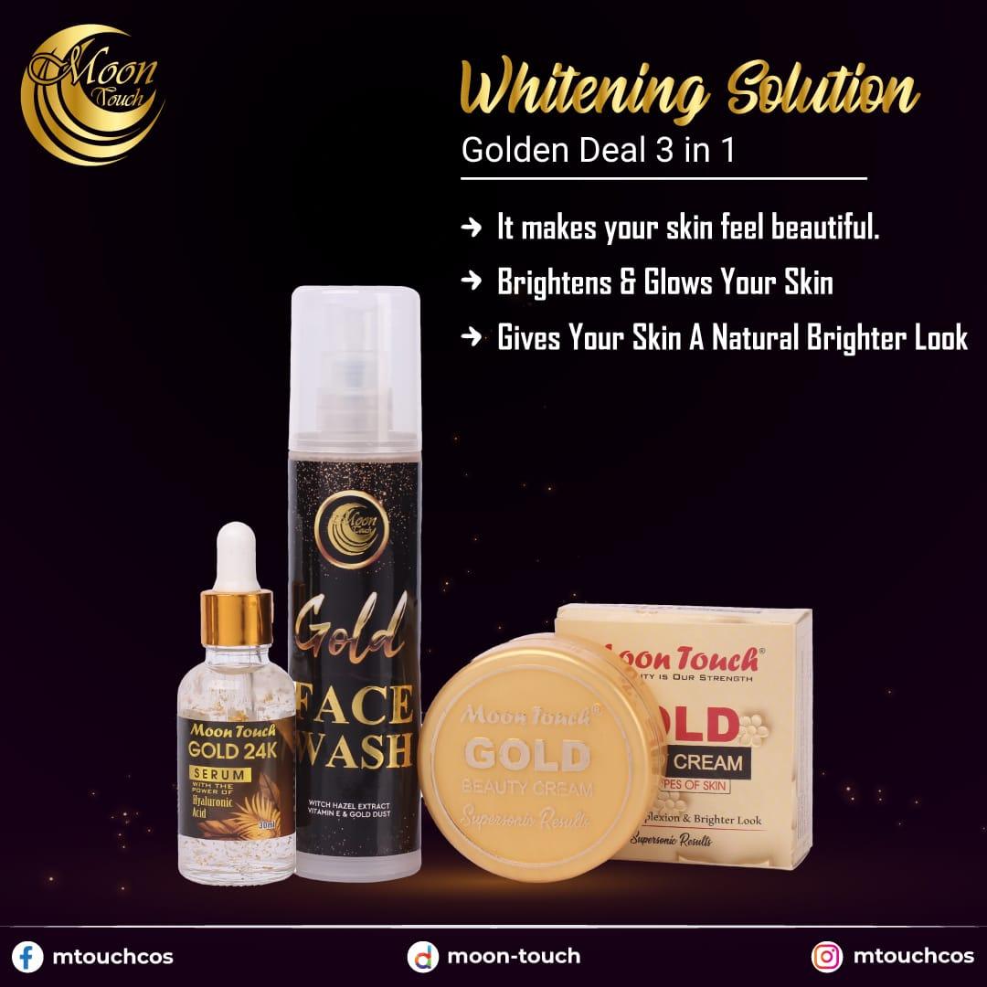 Whitening Solution Golden Deal Moon Touch