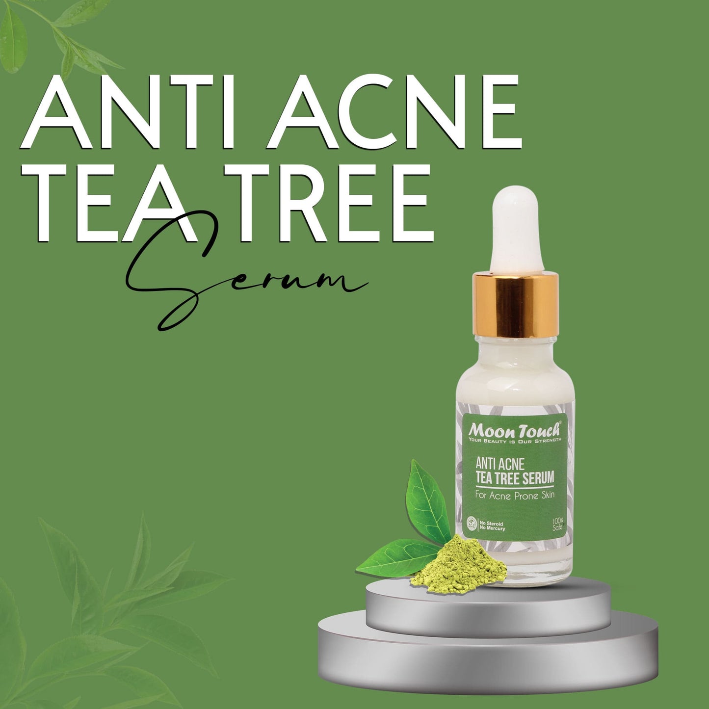 Anti Acne Tea Tree Serum (98% positive feedback)