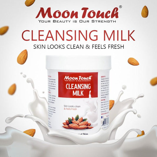 Almond Cleansing Milk By Moon Touch, Best Cleansing Milk in Pakistan, Almond Power, Almond Oil, Best Cleanser,