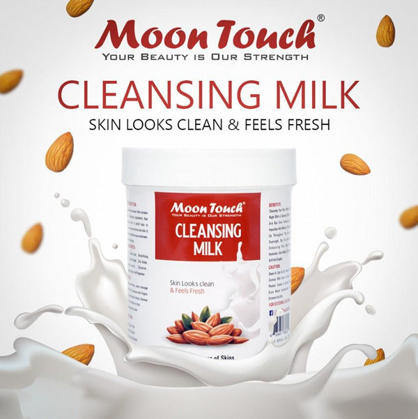 Almond Cleansing Milk By Moon Touch, Best Cleansing Milk in Pakistan, Almond Power, Almond Oil, Best Cleanser,