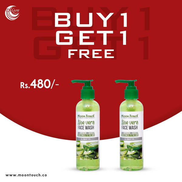 Aloe Vera Face Wash (Buy1 Get1 Free)