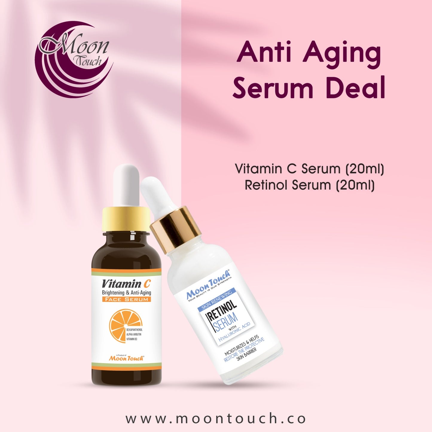 Anti Aging Serum Deal - Moon Touch