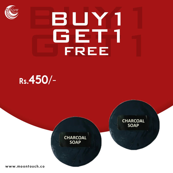 Charcoal Soap (Buy1 Get1 Free)