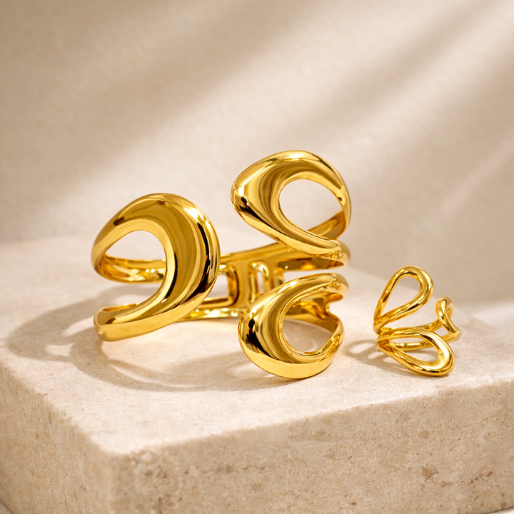 Golden Wave Set – Moon Touch