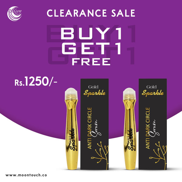 Gold Sparkle Anti Dark Circles Serum (Buy1 Get1 Free)