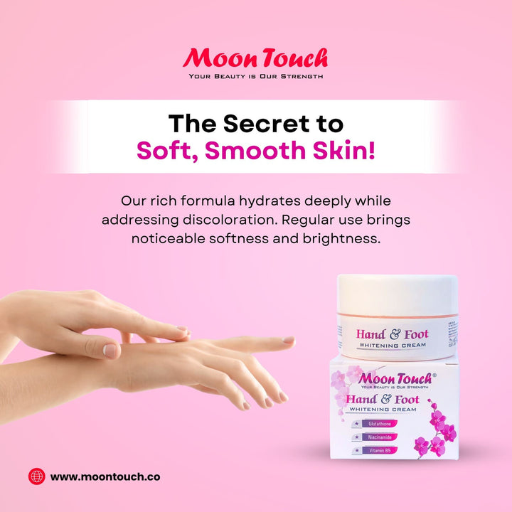 Hand Foot Whitening Cream – Moon Touch - Main Image