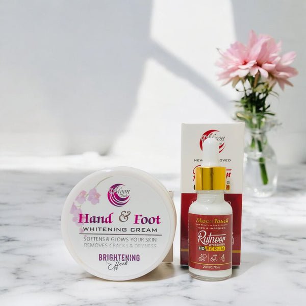 Hand & Foot Whitening Cream + Rutnoor Serum 20ml