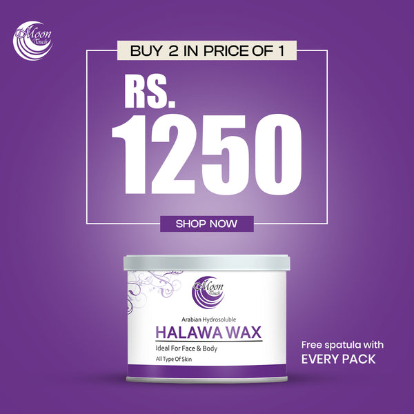 Halawa Hair Removal Wax [Buy1 Get1 FREE]