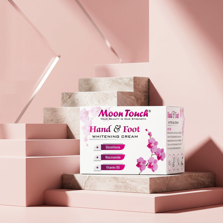 Hand & Foot Whitening Cream  Moon Touch