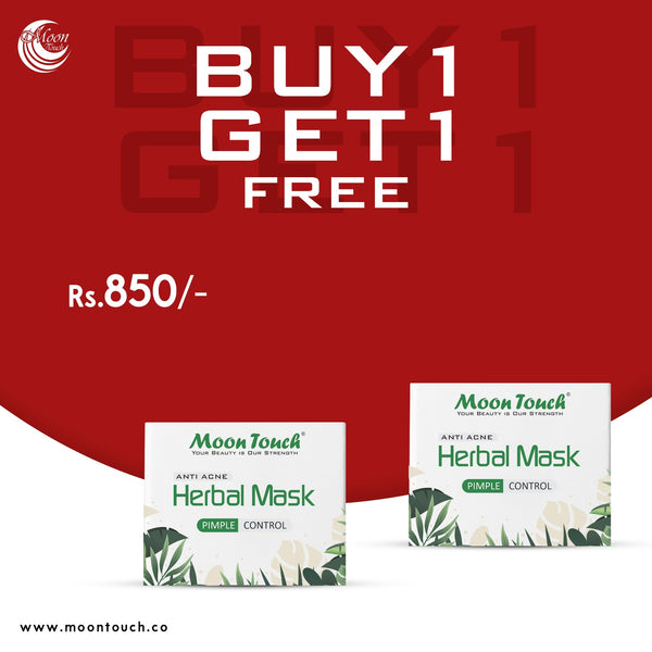 Anti Acne Herbal Mask Powder (Buy1 Get1 Free)