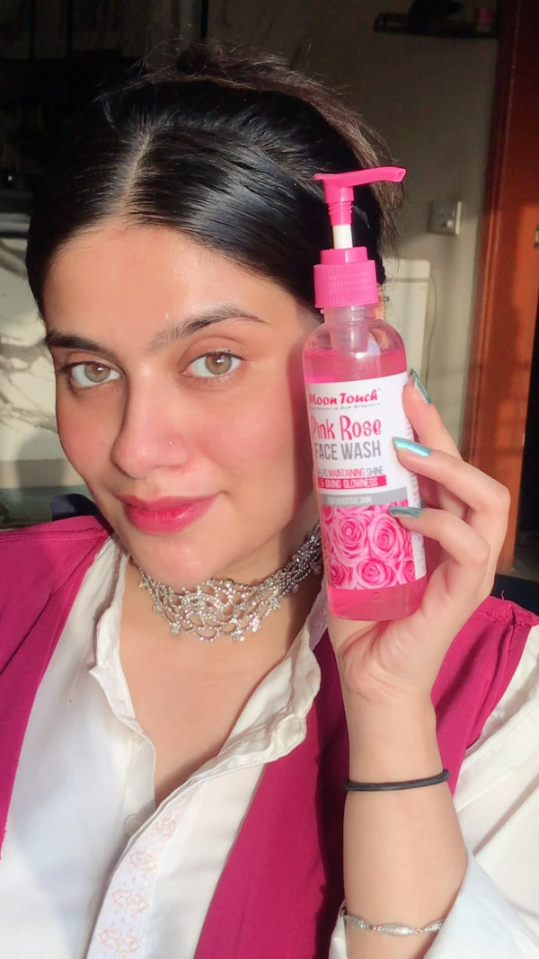 Pink Rose Face Wash (For Sensitive Skin)