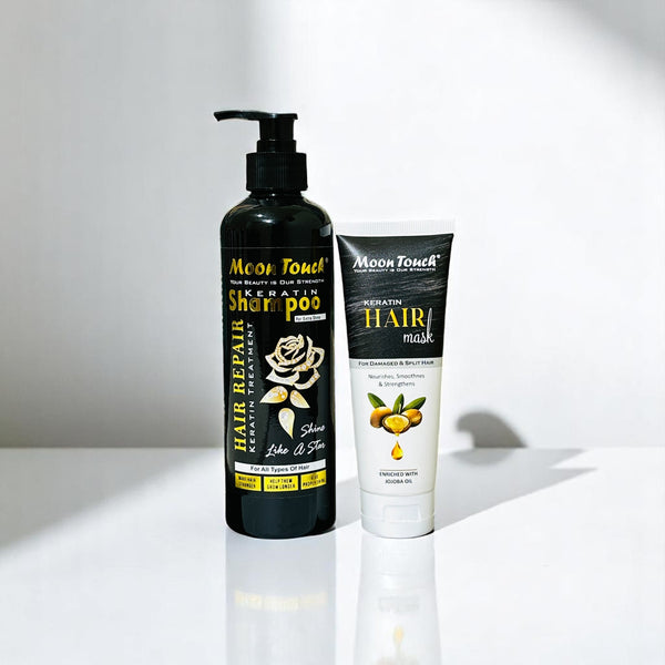 Keratin Shampoo + Hair Mask 100ml
