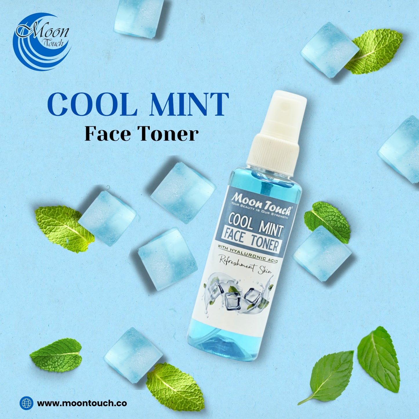 Cool Mint Face Toner 100ml Summer's Most Selling