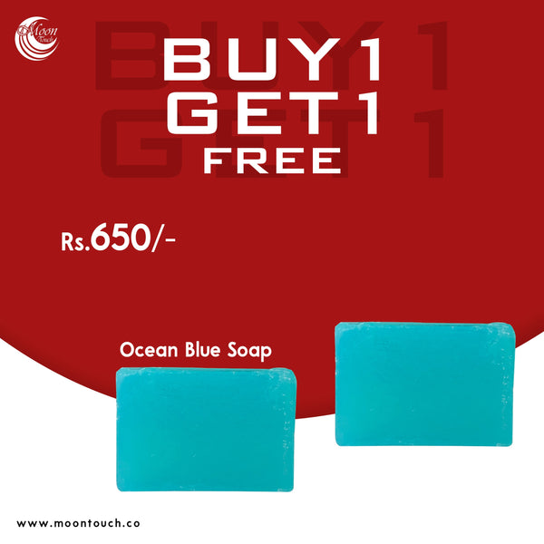 Ocean Blue Soap (For Extra Hydration) (Buy1 Get1 Free)