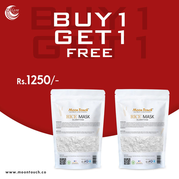 Rice Face Mask 100g (Buy1 Get1 Free)