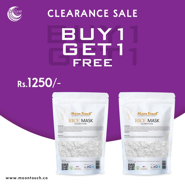 Rice Face Mask 100g (Buy1 Get1 Free)
