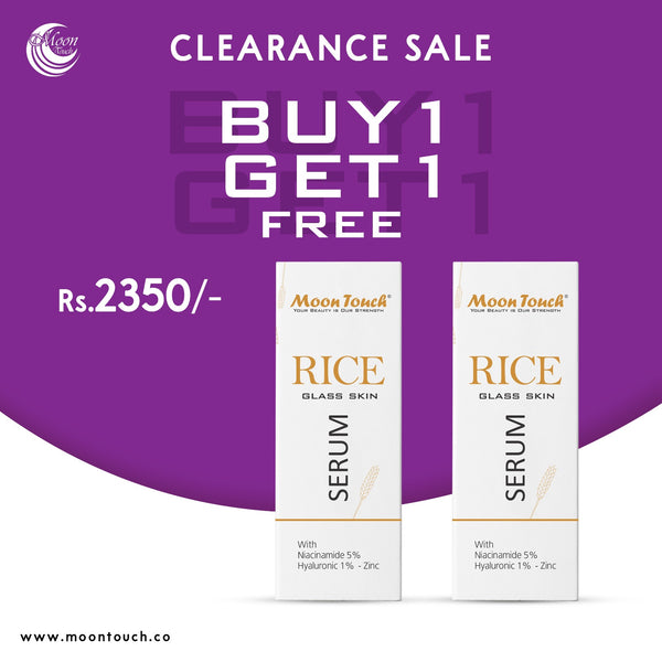 Rice Glass Skin Serum 30ml (Buy1 Get1 Free)