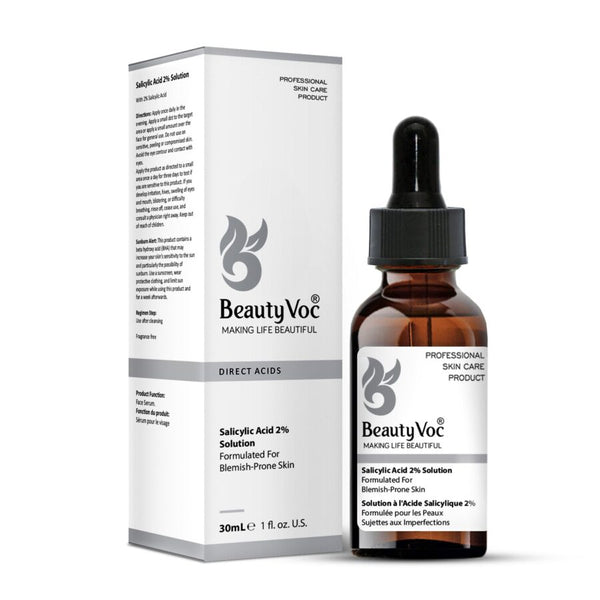 Reduce Acne Salicylic Acid 2% Solution 30ml By Beauty Voc