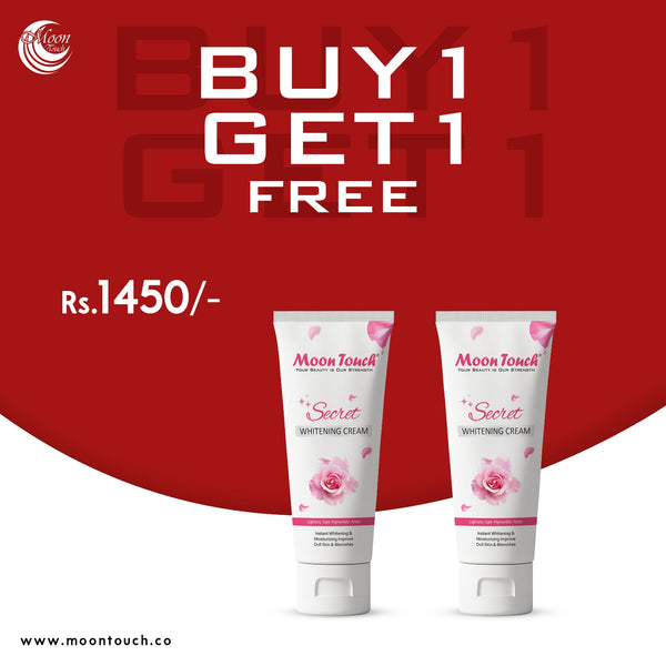 Secret Whitening Cream For Sensitive Parts 75ml (Buy1 Get1 Free)