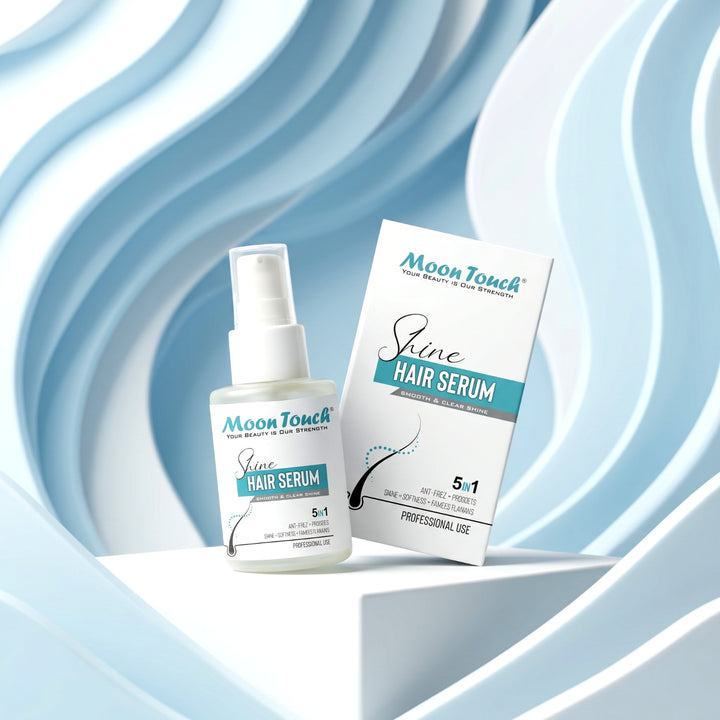 Anti Frizz Shine Hair Serum (Protect From Heat Damage)  Moon Touch