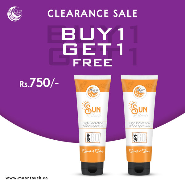 Sun Block (100ml) (Buy1 Get1 Free)