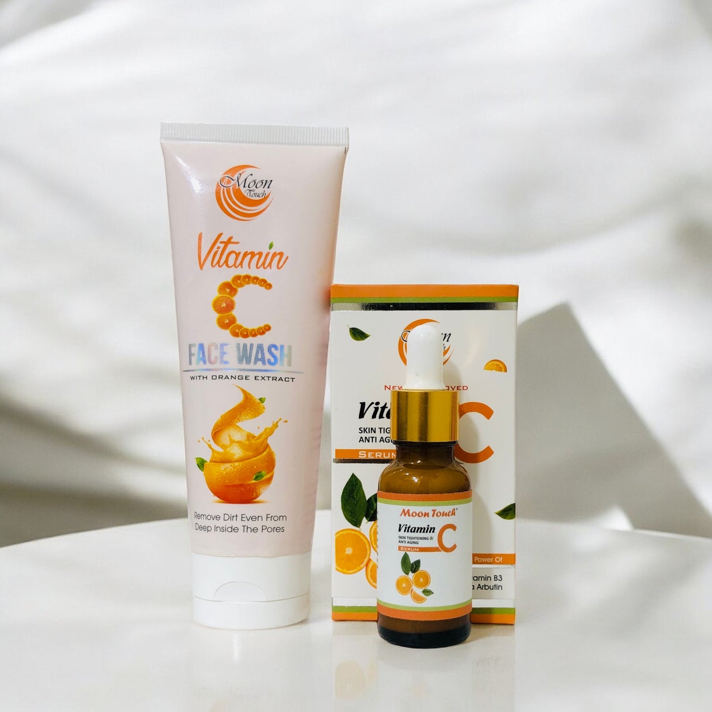 Vitamin C Face Wash + Vitamin C Face Serum