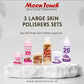 3 Large Skin Polishers Sets - Moon Touch