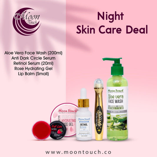 Night Skincare Deal (5 in 1) - Moon Touch