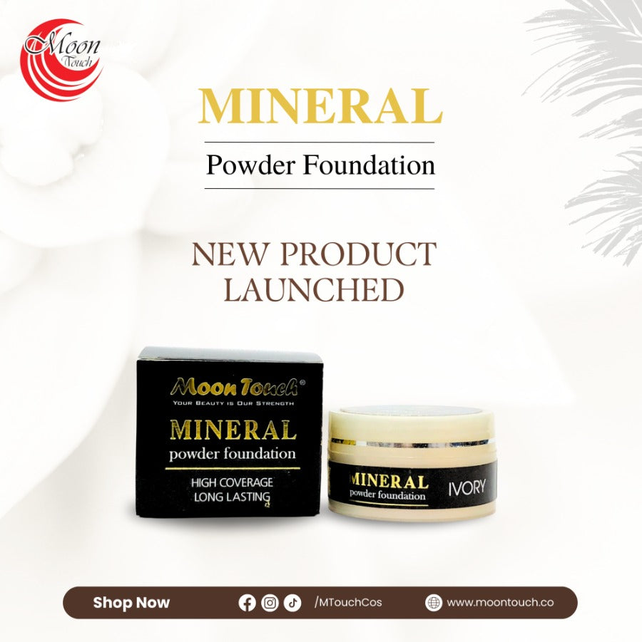 Mineral Powder Base Foundation Small – Moon Touch