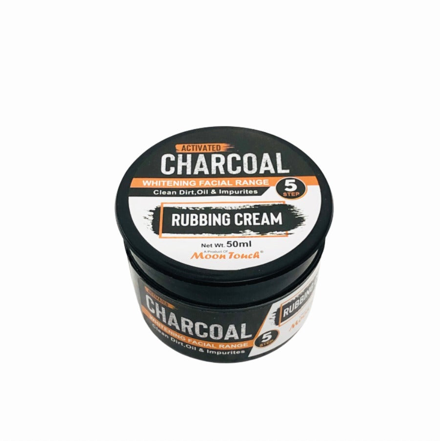 De-tan Charcoal Rubbing Cream (De-tox Scrub)