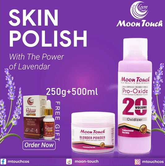 Lavender Skin Polisher Set + FREE Rutnoor Serum 20ml