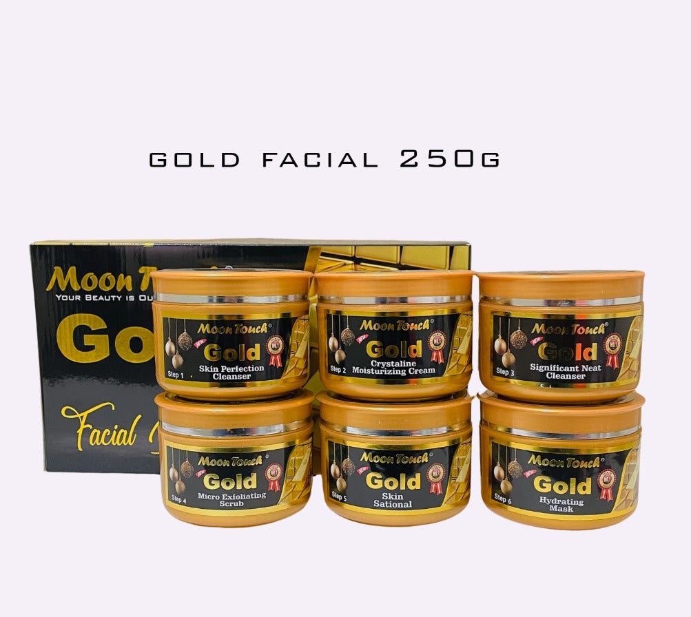 Gold Facial Set (6Pcs)