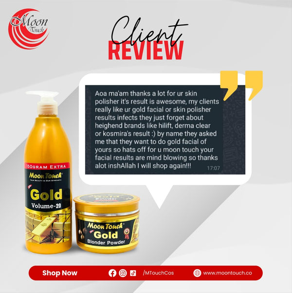 Gold Skin Polisher (Pump Set) 650ml