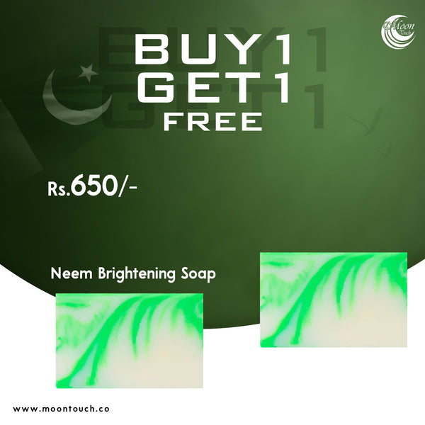 Neem Brightening Soap (Buy1 Get1 Free)