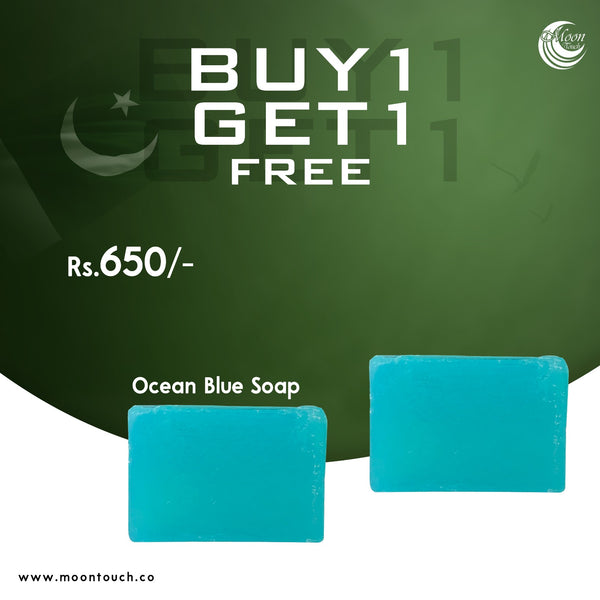 Ocean Blue Soap (For Extra Hydration) (Buy1 Get1 Free)