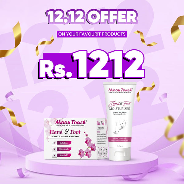 Hand & Foot Care Deal (Whitening Cream + Moisturizing Cream)
