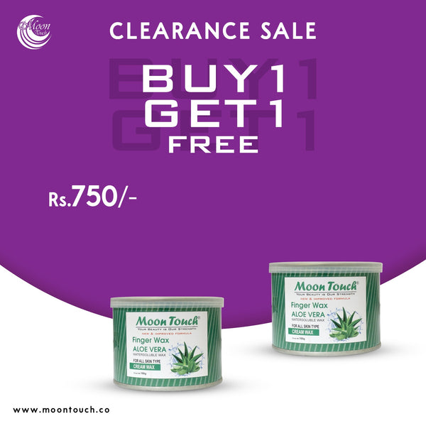 Aloe Vera Finger Wax Tin (B1G1Free)