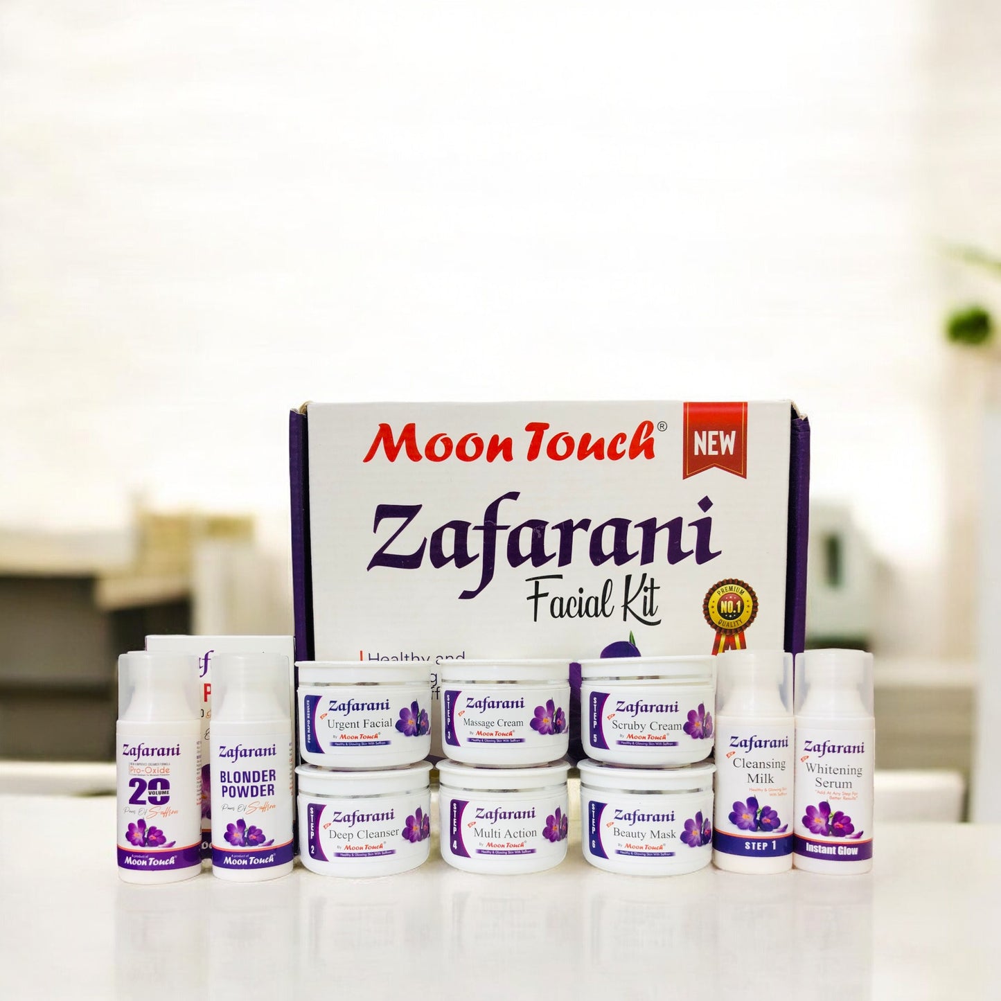 Zafarani Facial + Mini Skin Polisher (FREE MagicSponge)