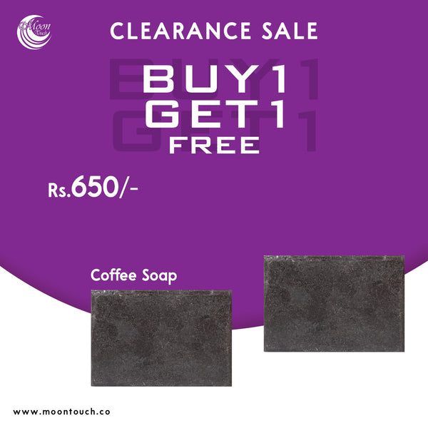 Even Complexion Coffee Soap (reduce dark spots) (Buy1 Get1 Free)
