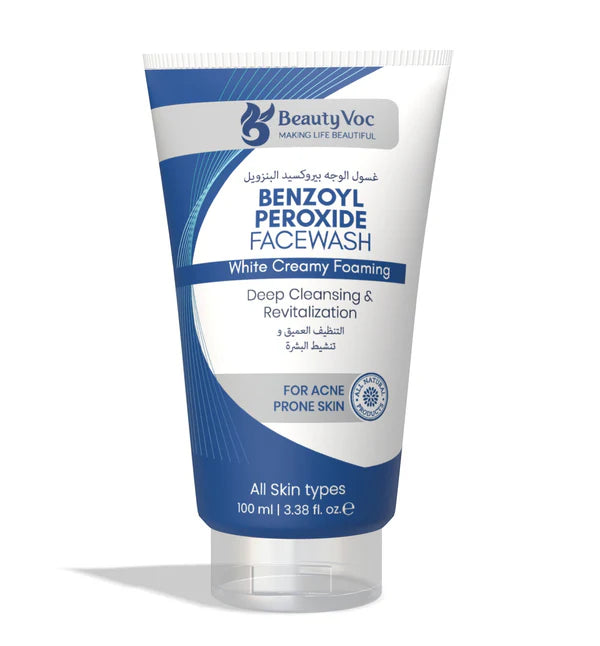 Benzoyl Peroxide Face Wash By Beauty Voc