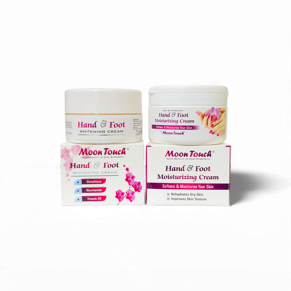 Hand & Foot Care Deal (Whitening Cream + Moisturizing Cream)