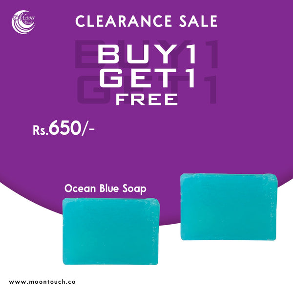 Ocean Blue Soap (For Extra Hydration) (Buy1 Get1 Free)