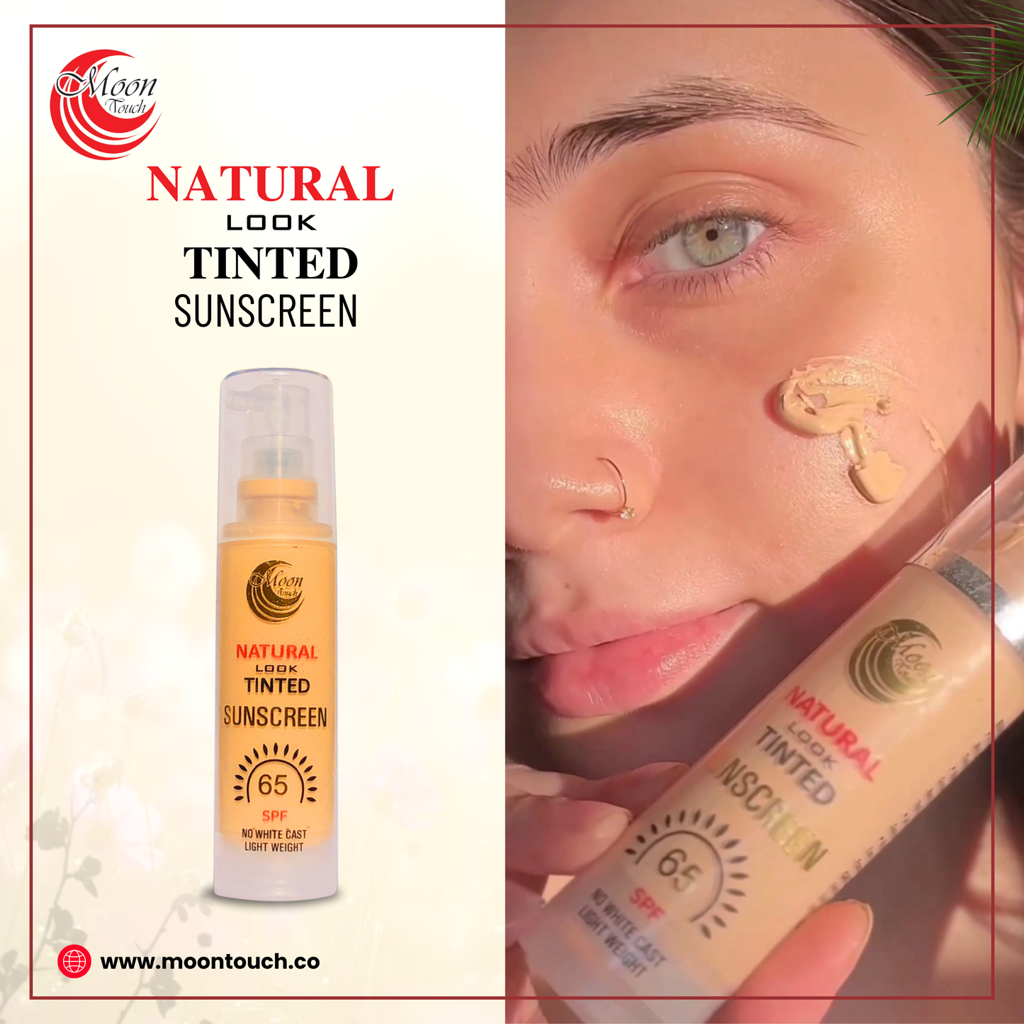 Natural Look Tinted Sunscreen 50ml