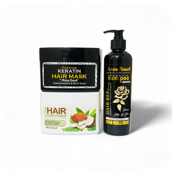 Deal 04: Keratin Shampoo, Hair Mask & Conditioner