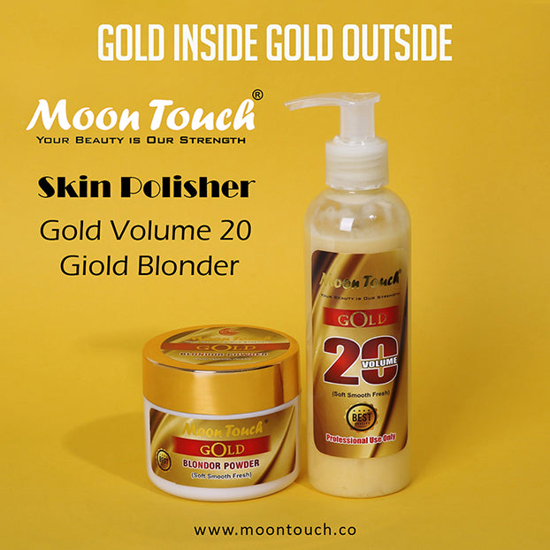 Gold Skin Polish Fancy (150ml) - Moon Touch