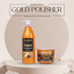 Gold Skin Polisher (Pump Set) 500ml - Moon Touch