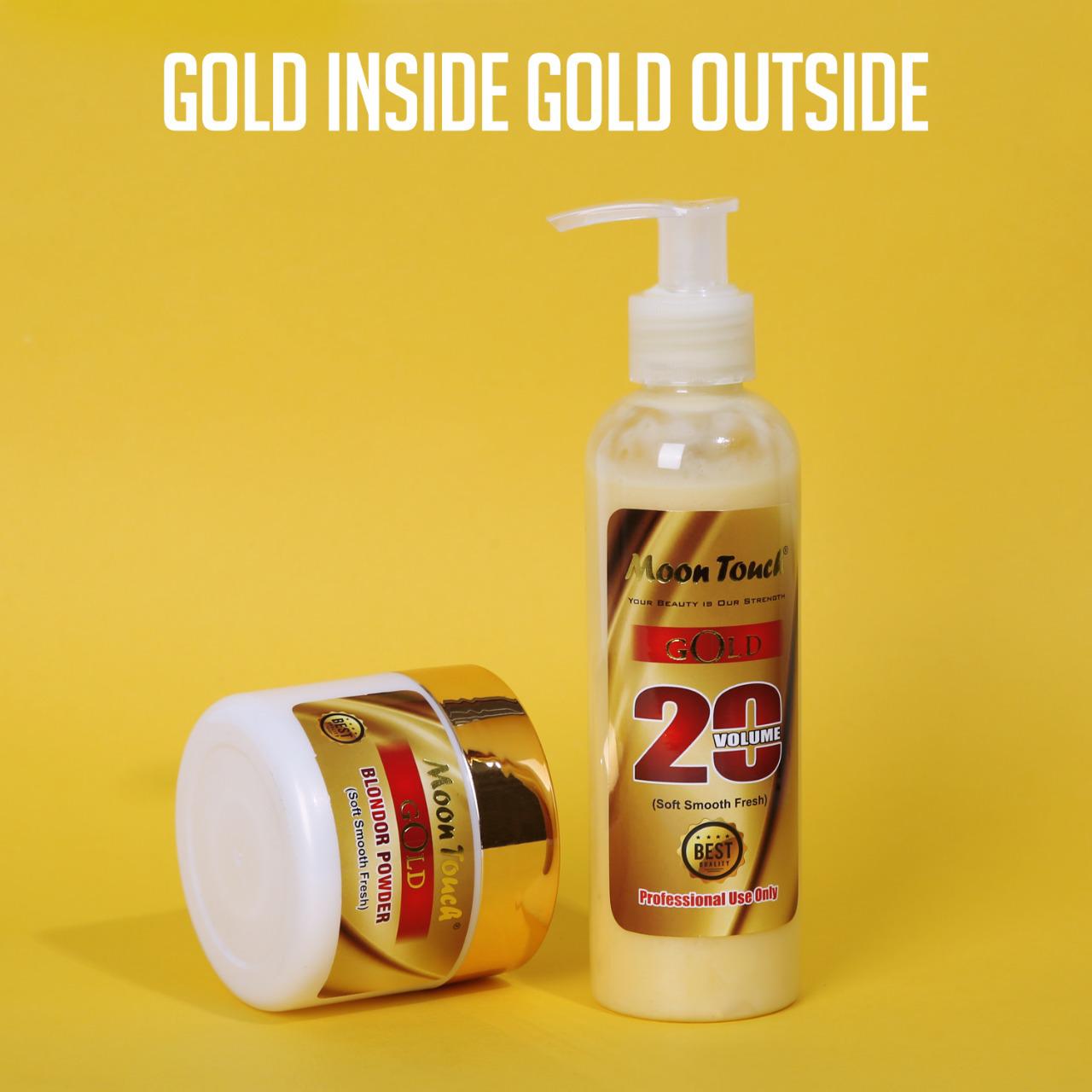Gold Skin Polish Fancy (150ml) - Moon Touch