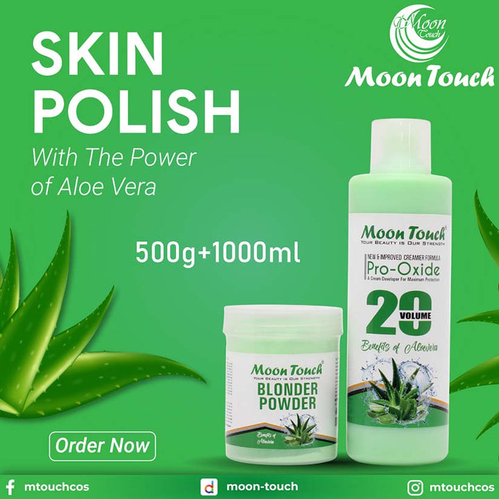 Aloa Vera Skin Polisher (Volume+Blonder) - Moon Touch