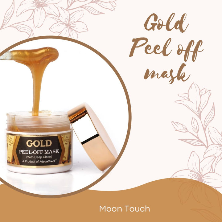 Gold Peel Off Mask (approx. 100g) - Moon Touch